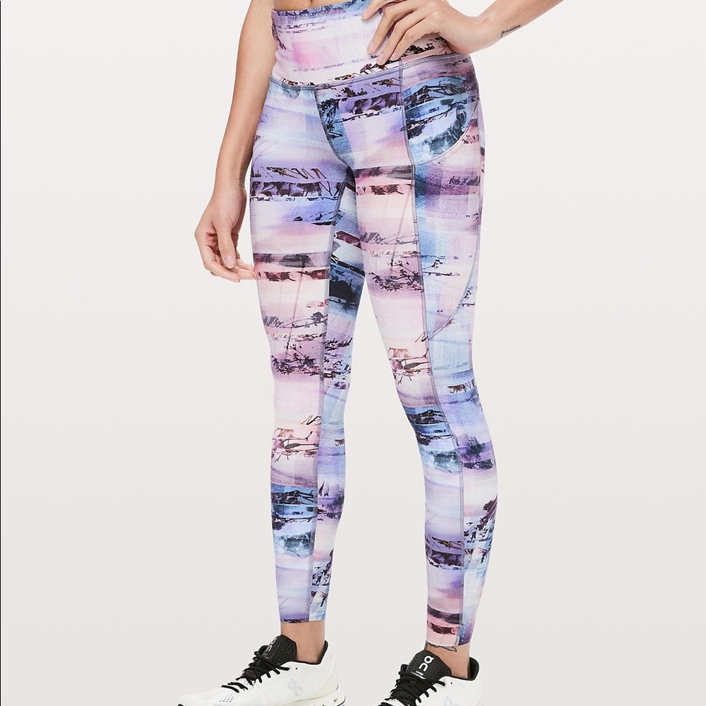 Lululemon Fast and free HR 7/8 tight